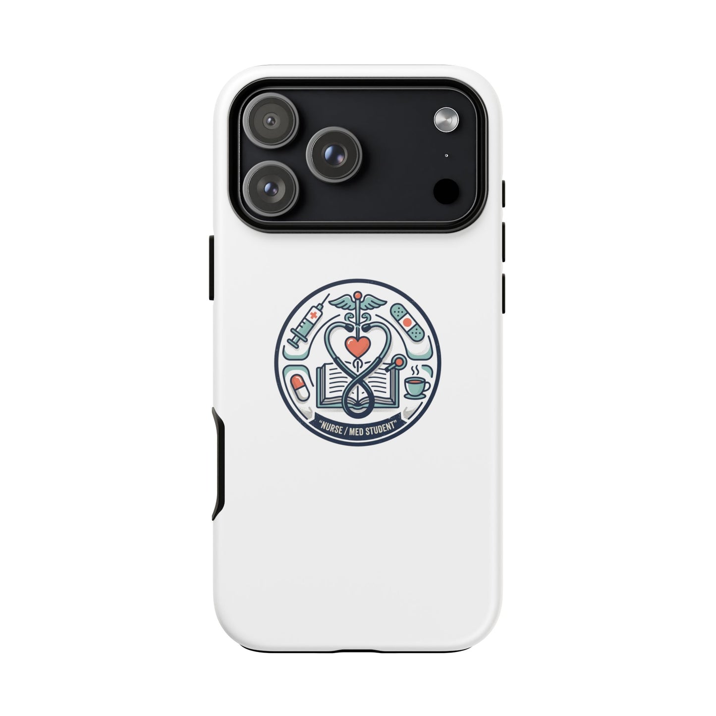 Nurse Aesthetic Tough Case — Medical Student Phone Case