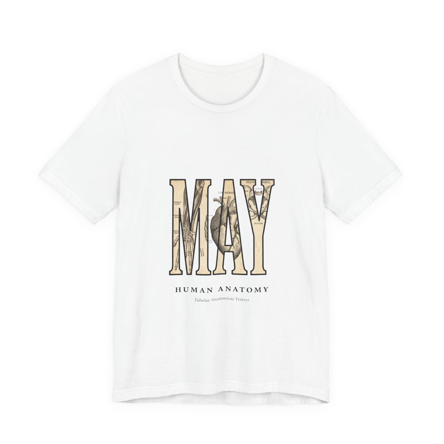 May Birth Flower Tee | Birth Month Floral Typography