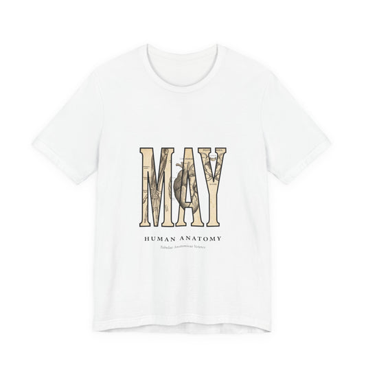 May Birth Flower Tee | Birth Month Floral Typography