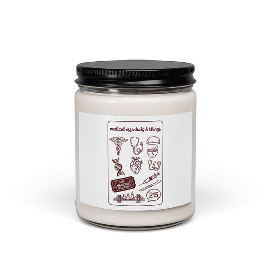 Philadelphia Medical Icons Soy Candle, Regional Baseball Pride | 9oz