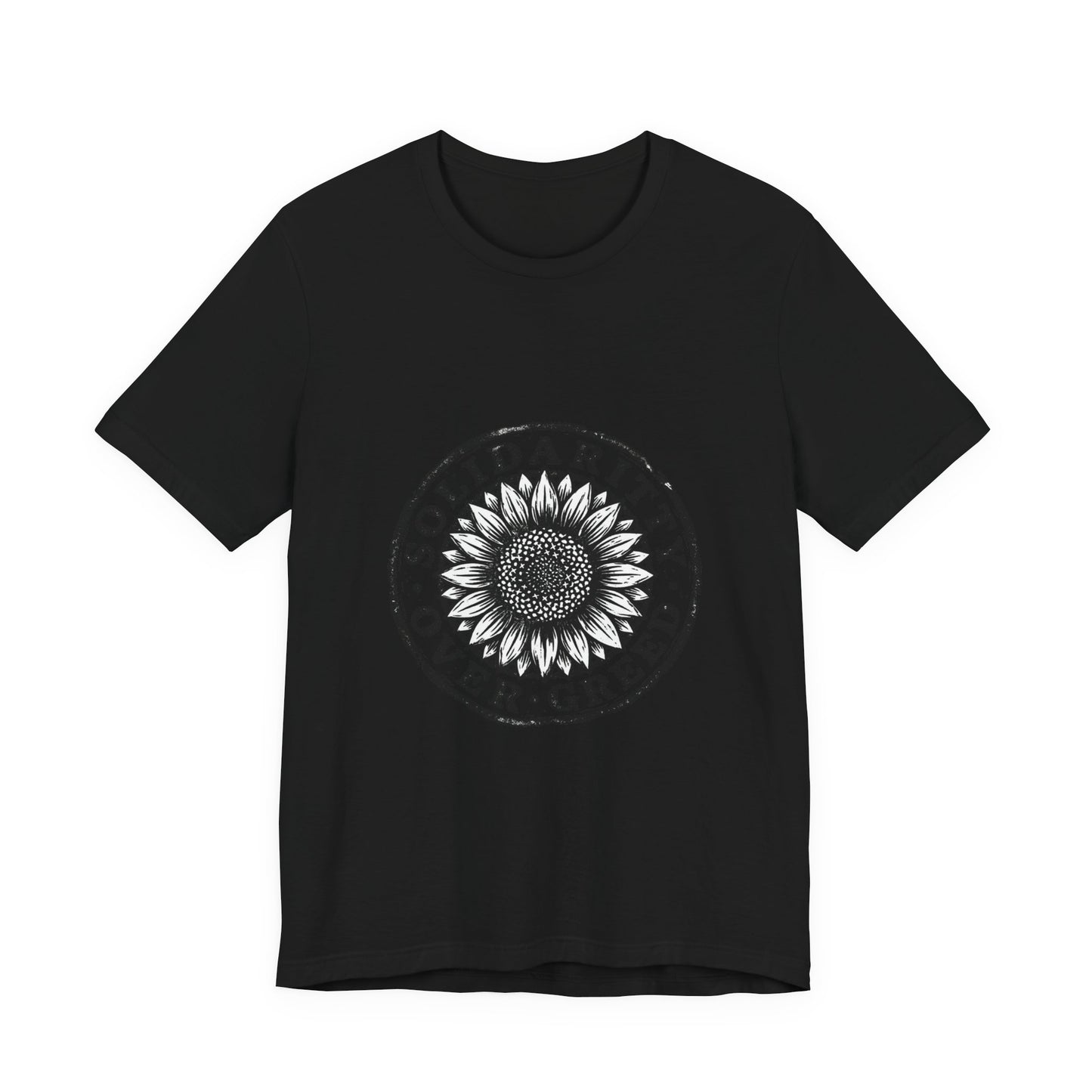 Solidarity Over Greed Tee | People Over Profit, Values-Led Apparel