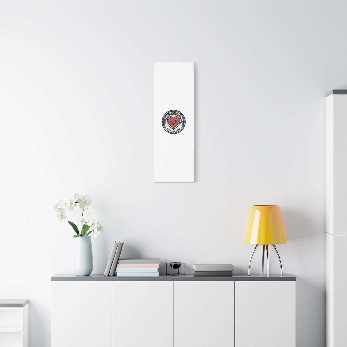 'Trust Me I Watched Grey’s Anatomy' Matte Canvas Wall Art