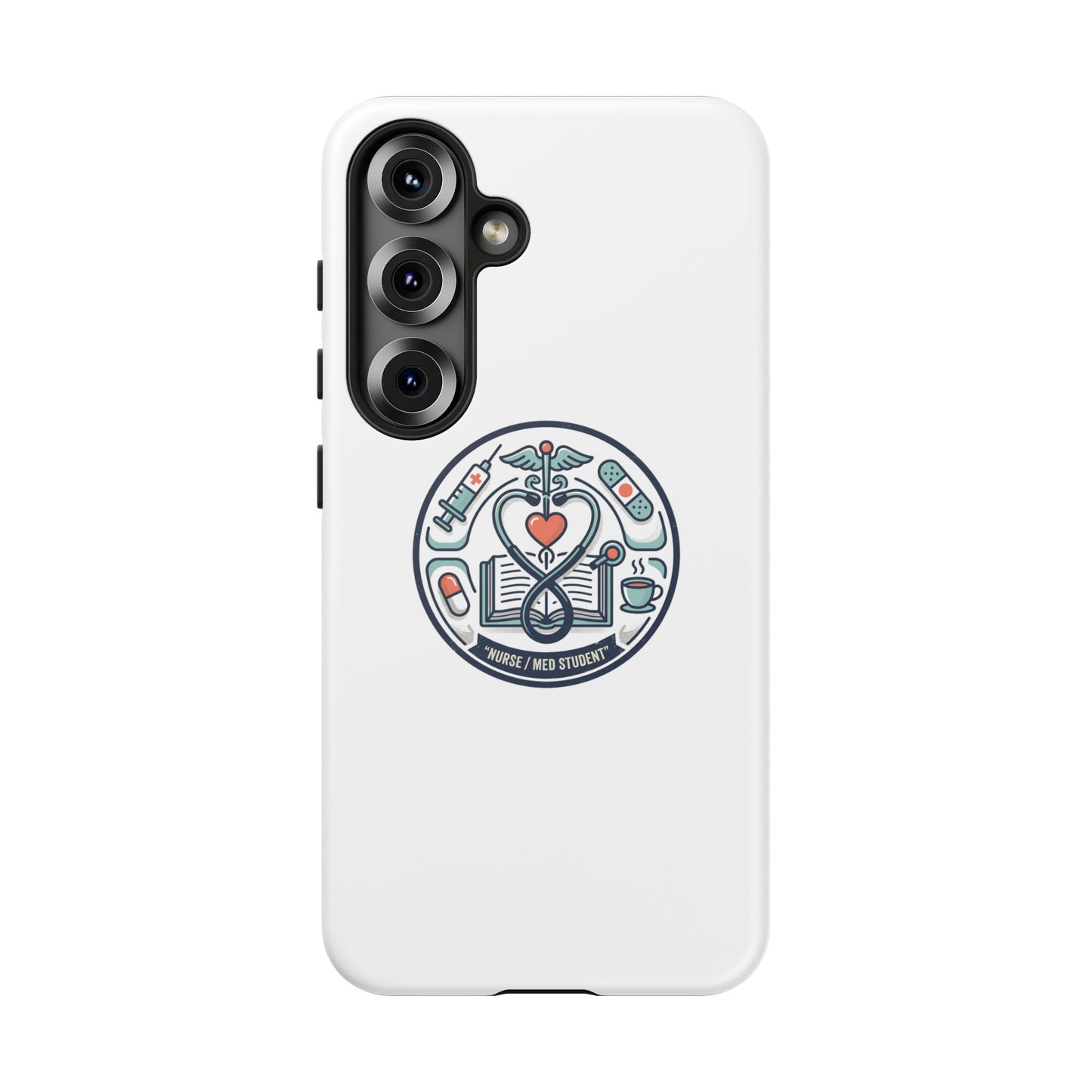 Nurse Aesthetic Tough Case — Medical Student Phone Case
