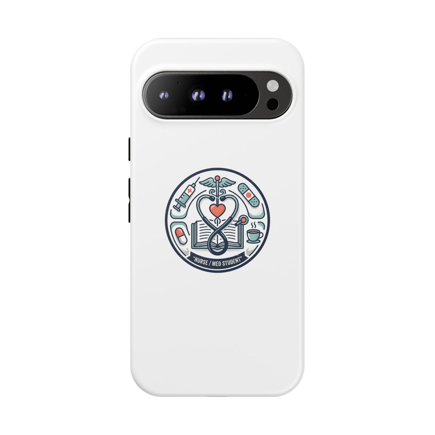 Nurse Aesthetic Tough Case — Medical Student Phone Case