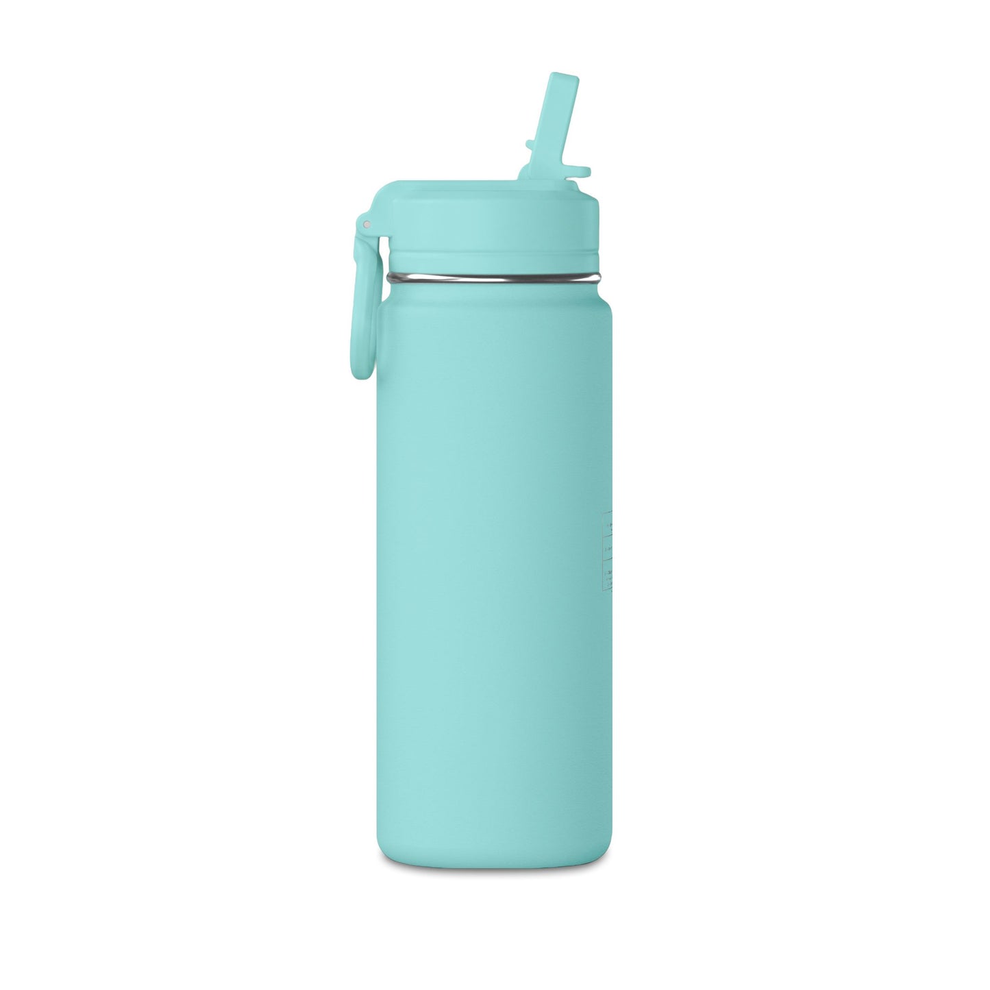 20oz Mini Water Bottle - Compact Insulated Sports Bottle with Straw Cap