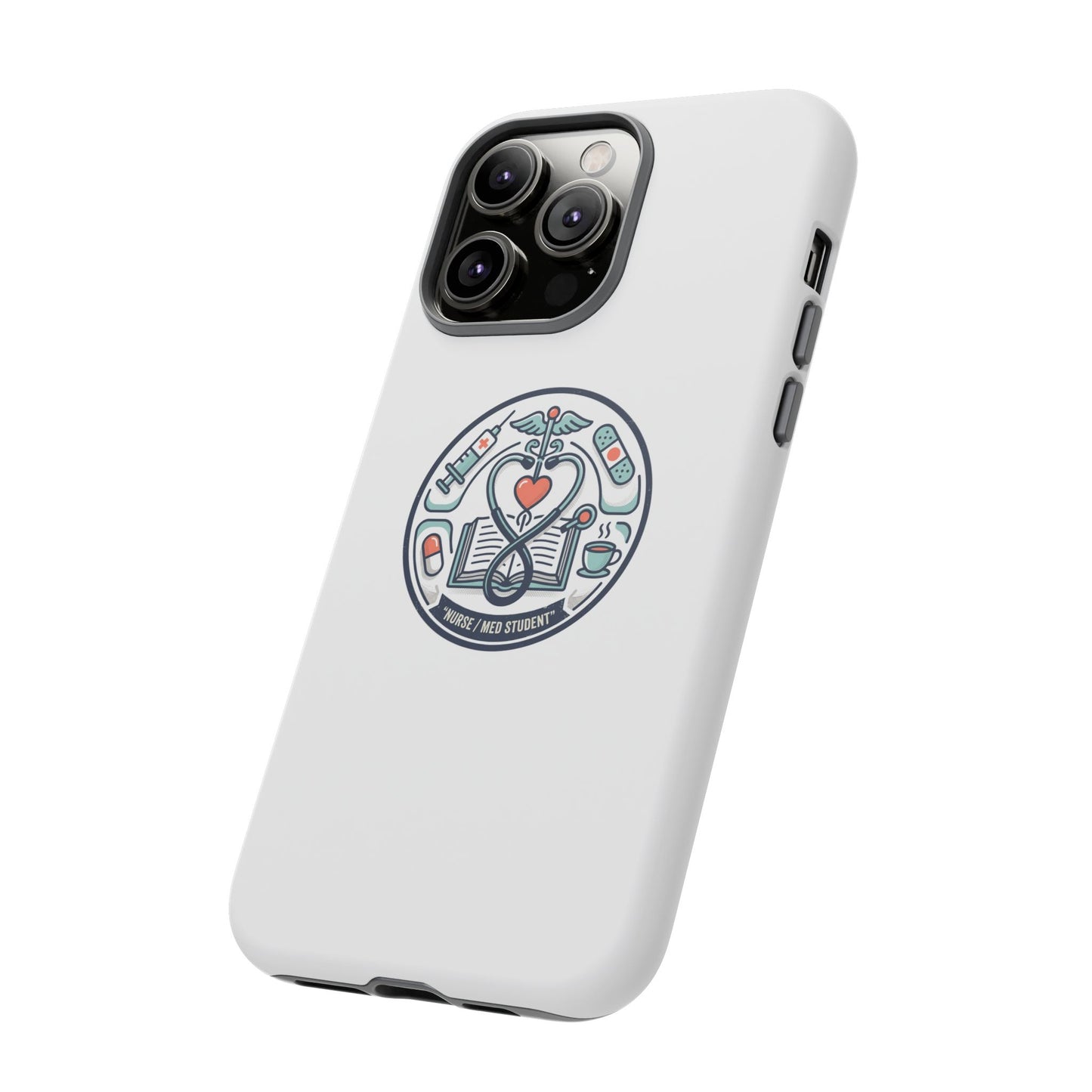 Nurse Aesthetic Tough Case — Medical Student Phone Case
