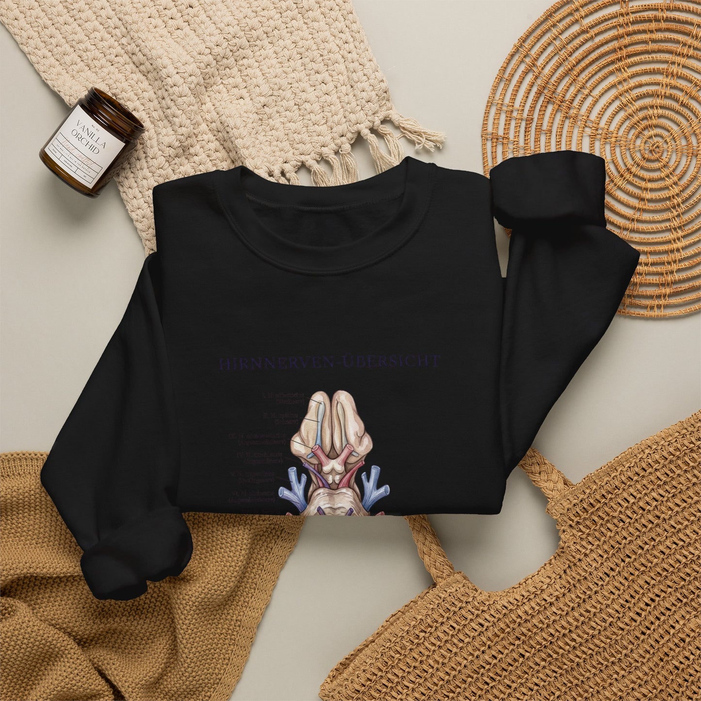 Birth Flower Illustration Sweatshirt | Botanical Birth Month Design