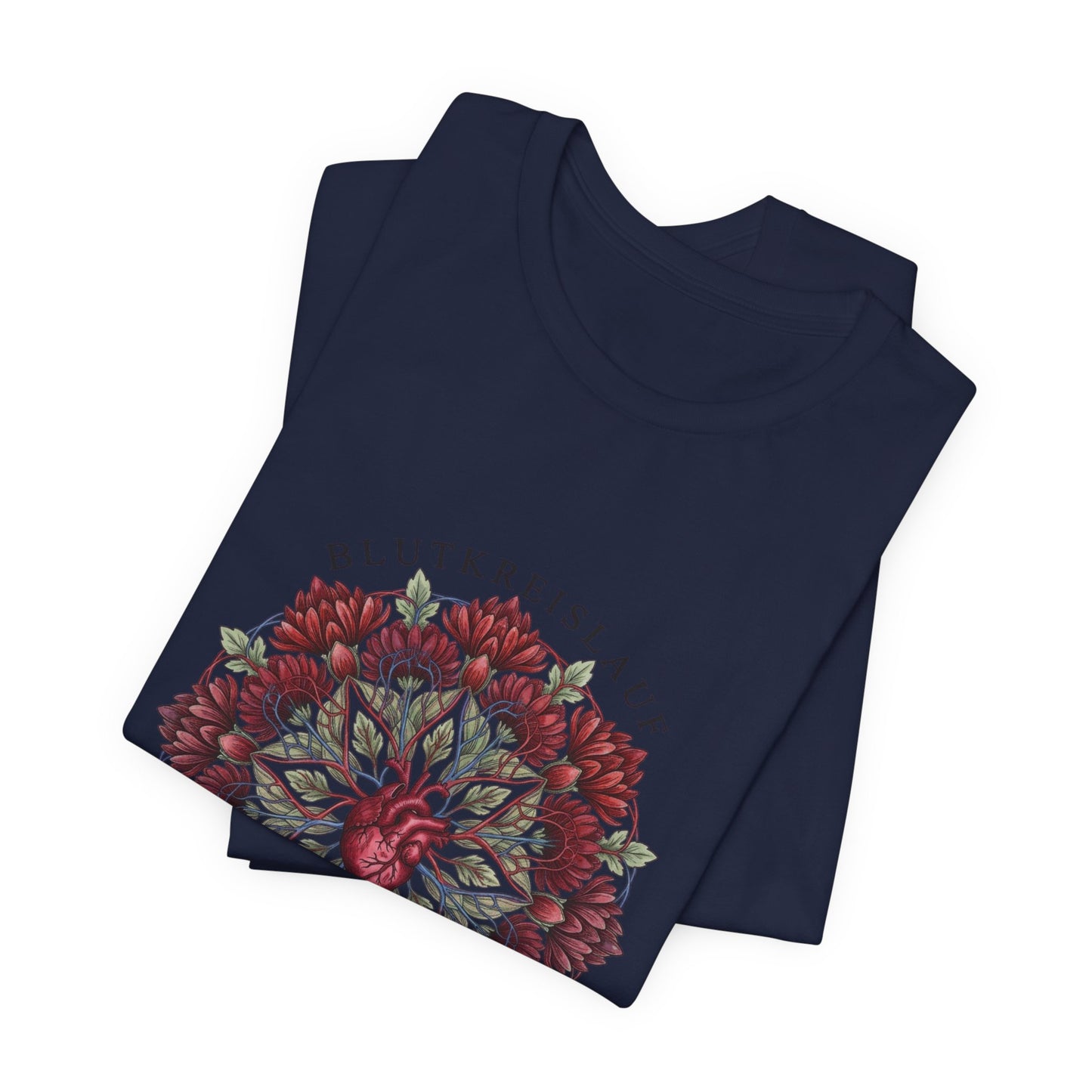 November Chrysanthemum Tee | Birth Flower, Botanical Mandala