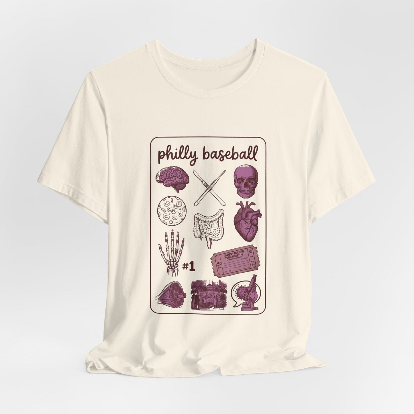 Philly Baseball Icons Tee | Philadelphia Pride, Local Sportswear