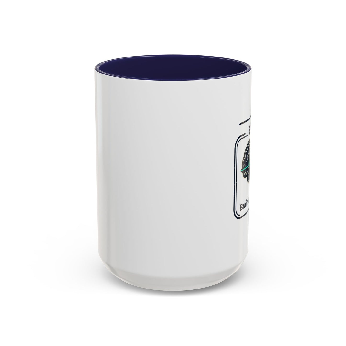 EKG Brain Mode ON Coffee Mug — Accent 11/15oz