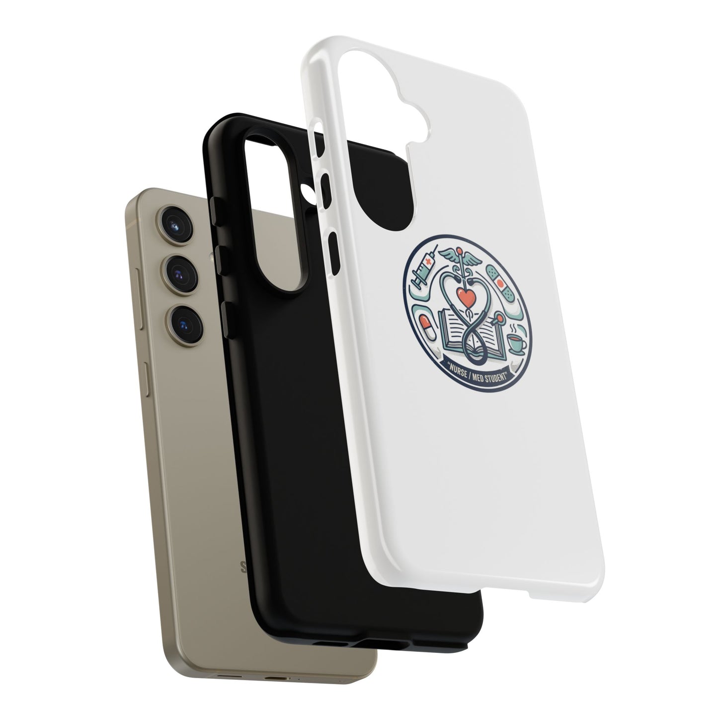Nurse Aesthetic Tough Case — Medical Student Phone Case