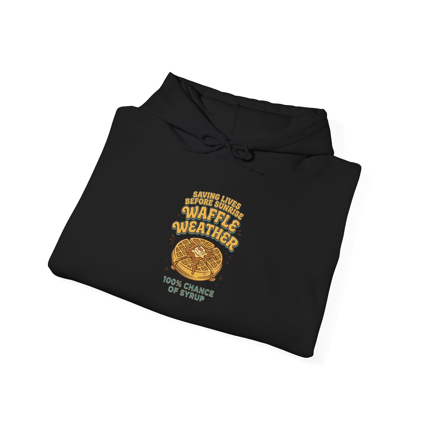 Retro Pancake Stack Hoodie | Vintage Food Graphics, Nostalgic Diner Art