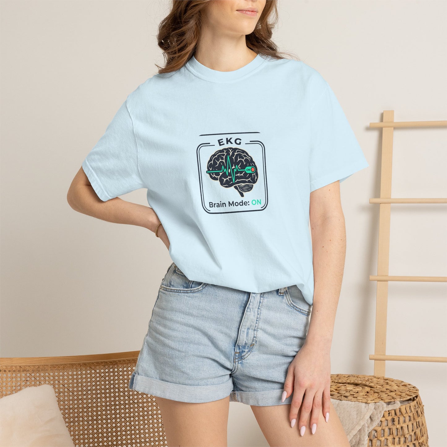 EKG Brain Mode: ON T-Shirt