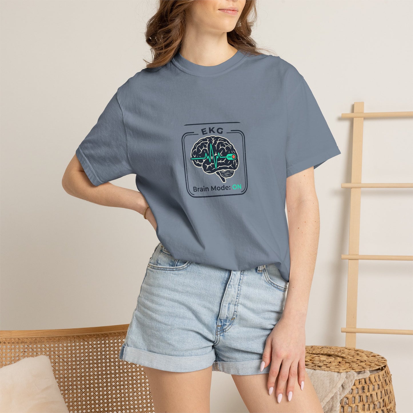 EKG Brain Mode: ON T-Shirt