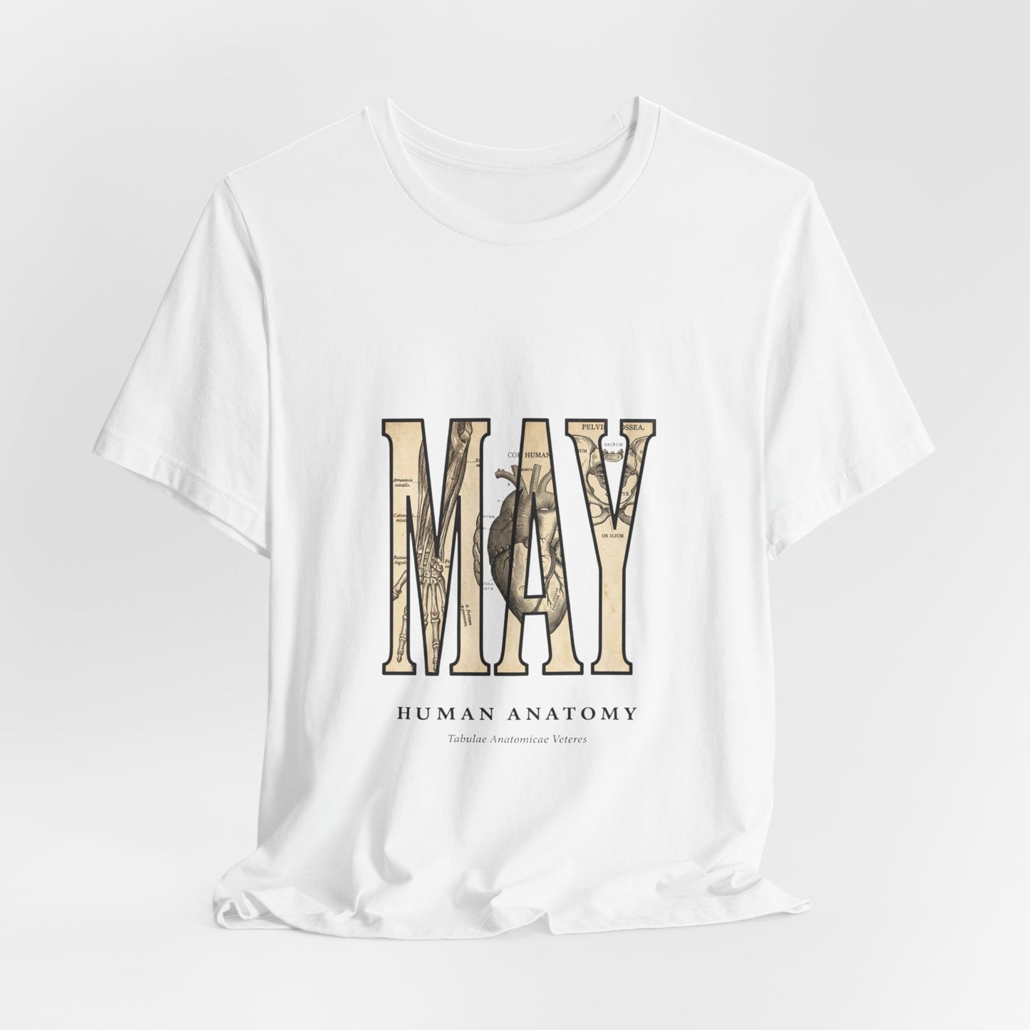 May Birth Flower Tee | Birth Month Floral Typography