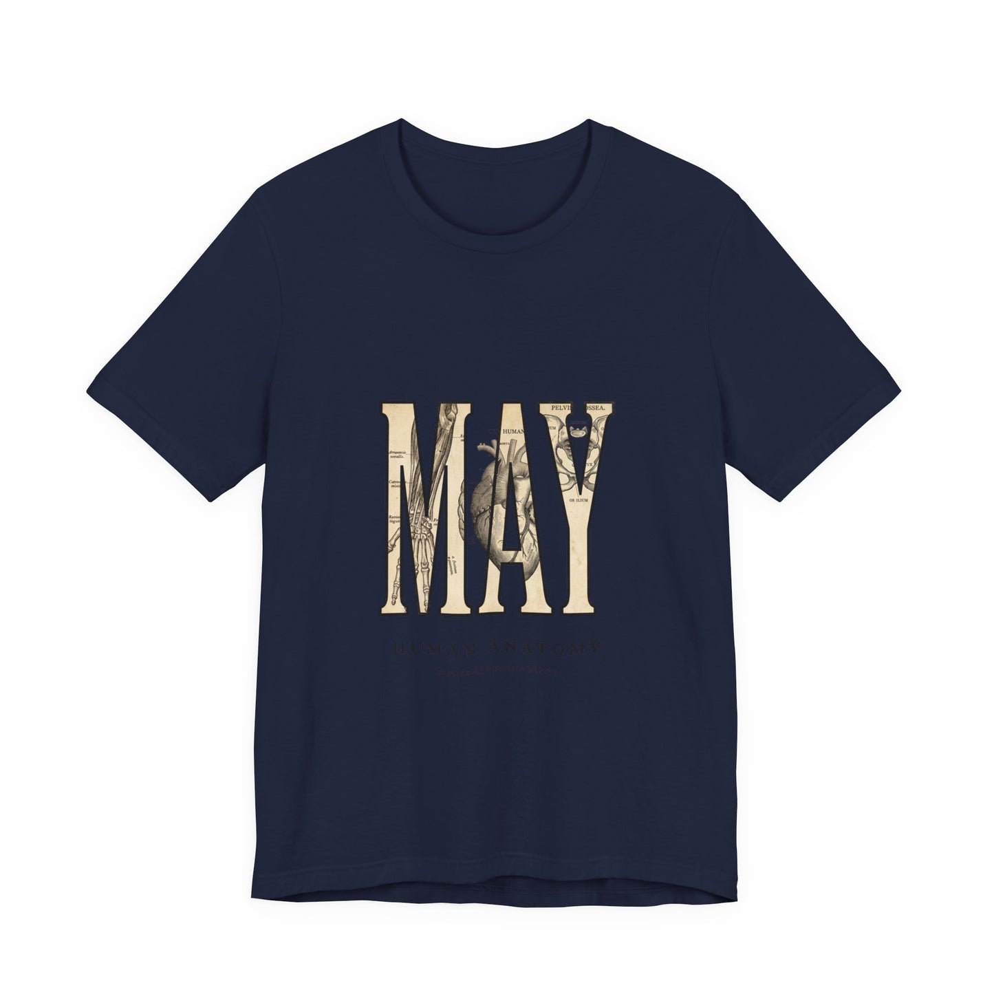 May Birth Flower Tee | Birth Month Floral Typography
