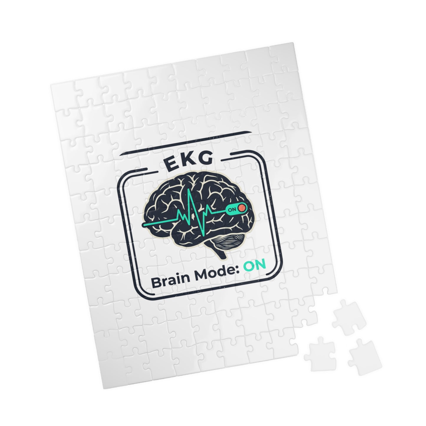 Brain Mode: ON Puzzle — EKG Brain Jigsaw (110–1014 pcs)