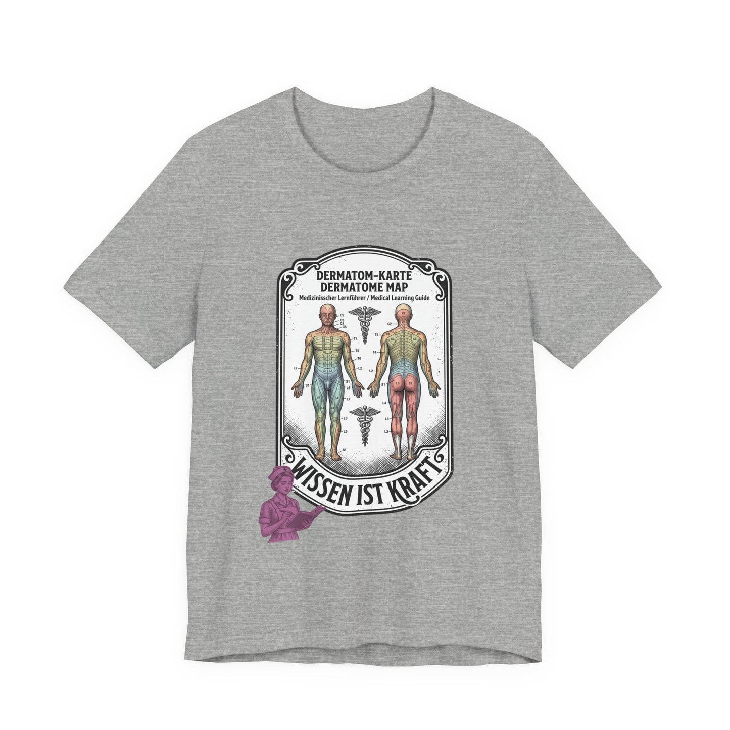 Dermatome Map Tee | People Over Profit, Values-Led Statement Shirt