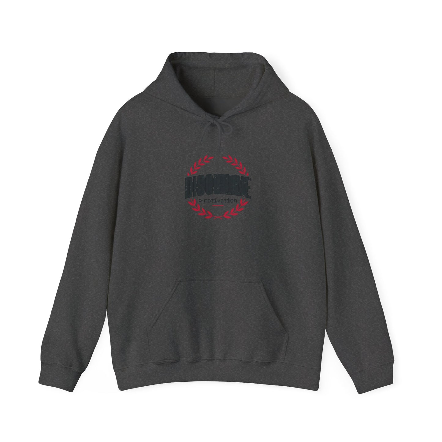 Discipline > Motivation Hoodie — Inspirational Athletic Sweatshirt