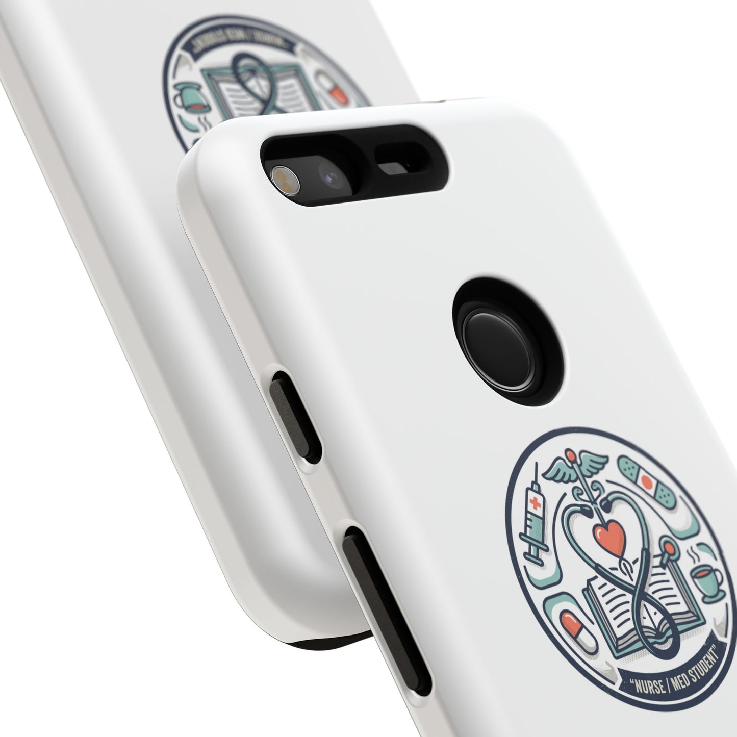 Nurse Aesthetic Tough Case — Medical Student Phone Case