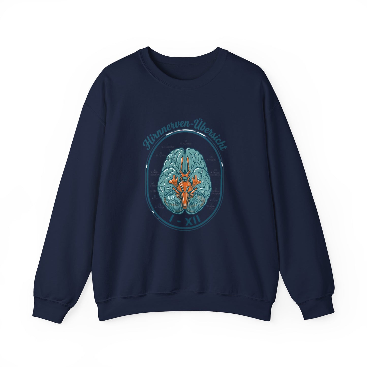 Literary Aesthetic Brain Crest Sweatshirt | Book Girl Summer, BookTok Style