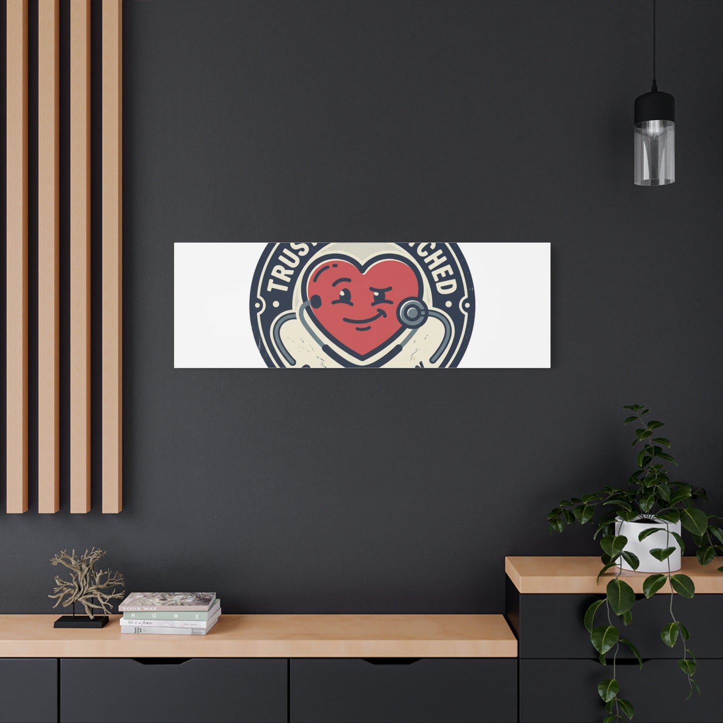 'Trust Me I Watched Grey’s Anatomy' Matte Canvas Wall Art