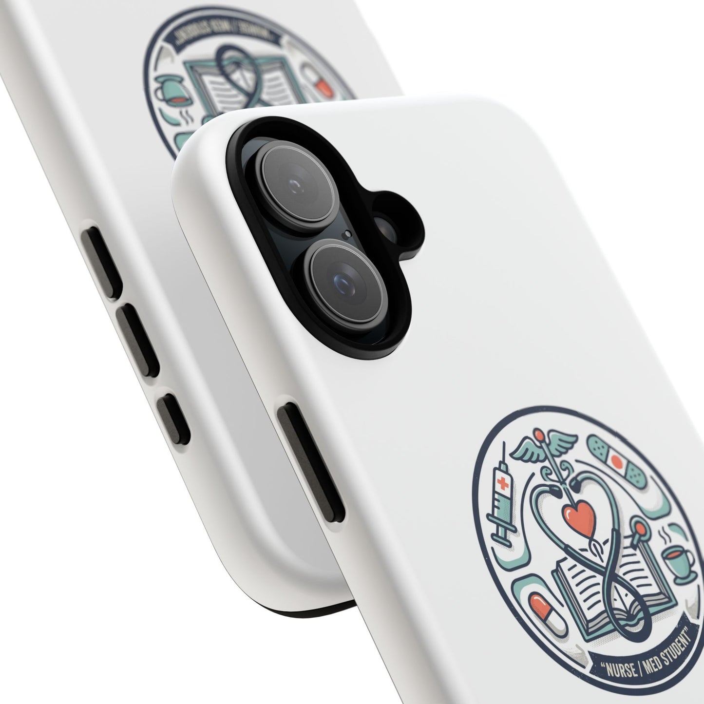 Nurse Aesthetic Tough Case — Medical Student Phone Case