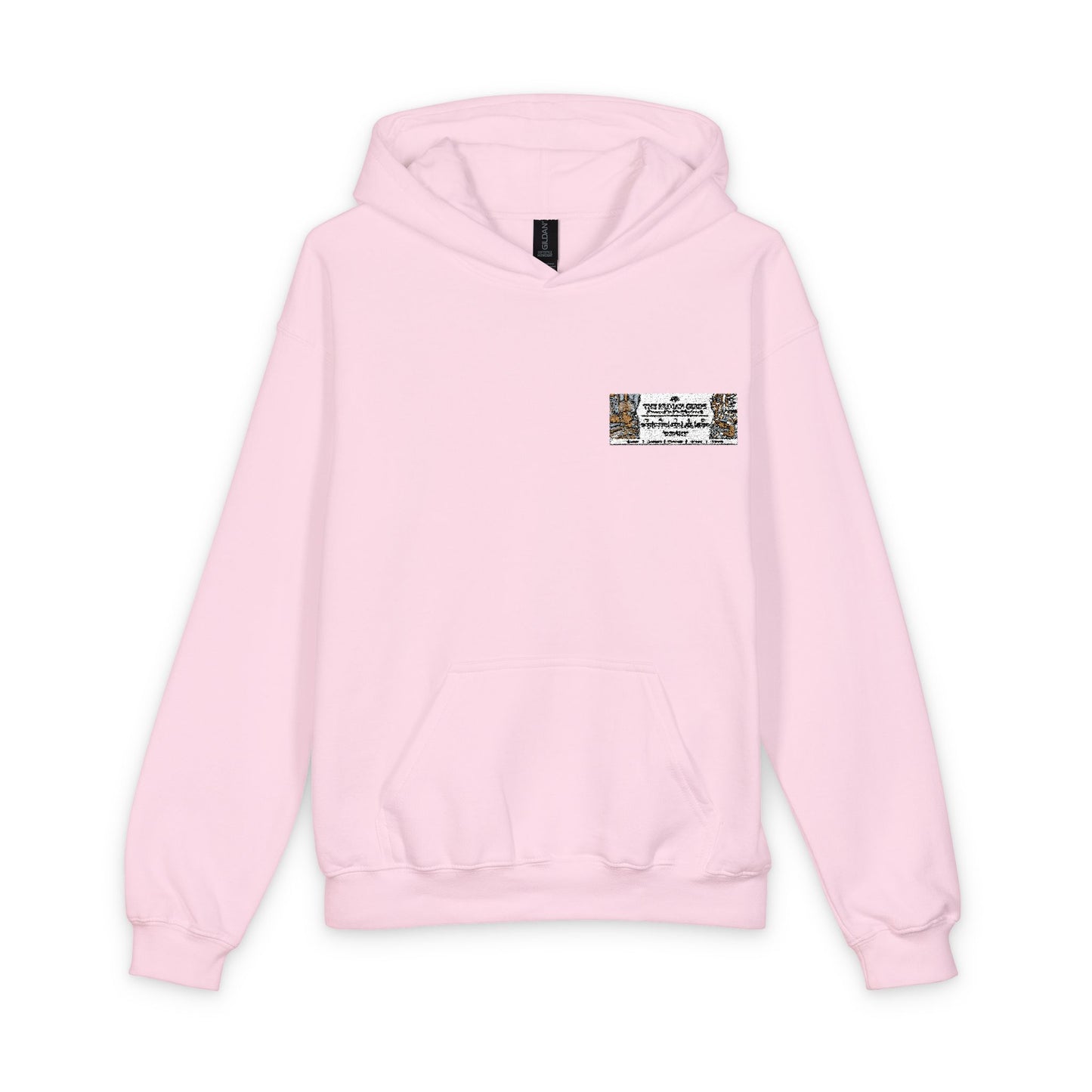 Youth Hoodie — Cute Paw Print "Best Cat Dad Ever" Pocket Design