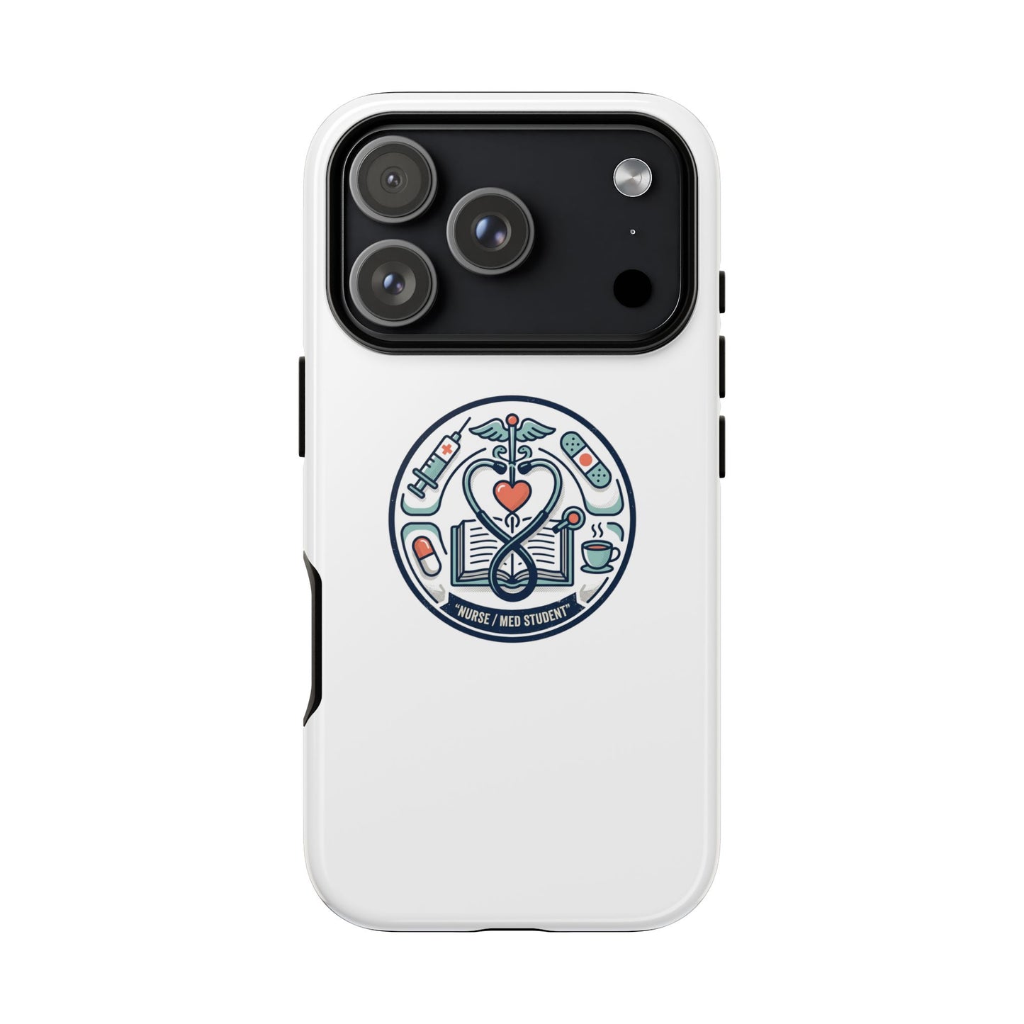 Nurse Aesthetic Tough Case — Medical Student Phone Case