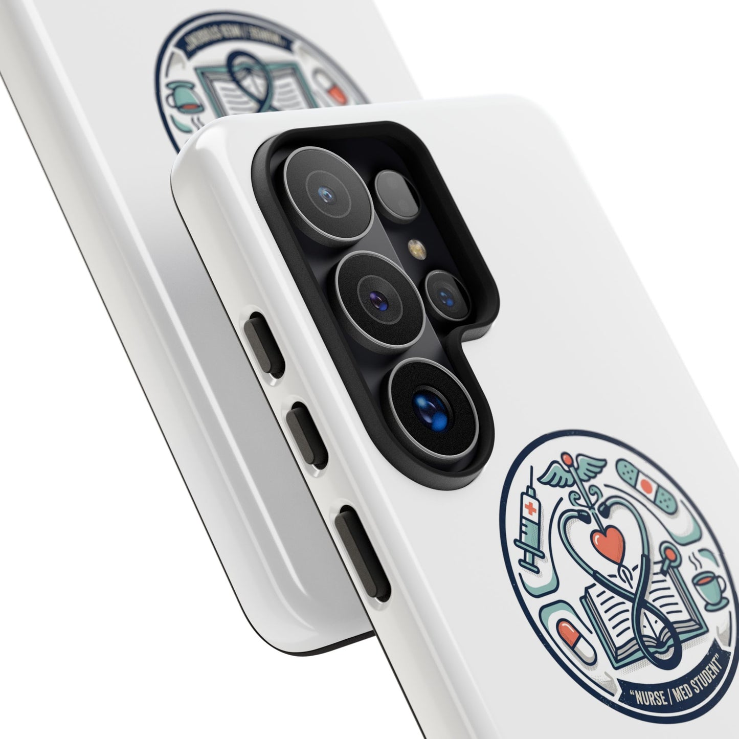 Nurse Aesthetic Tough Case — Medical Student Phone Case
