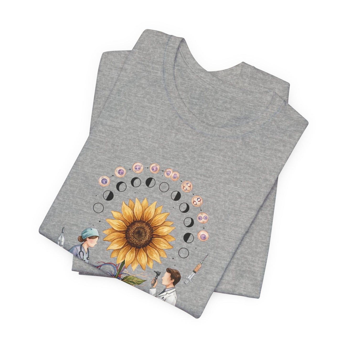 Sunflower Birth Flower Tee | Birth Month Botanical Shirt