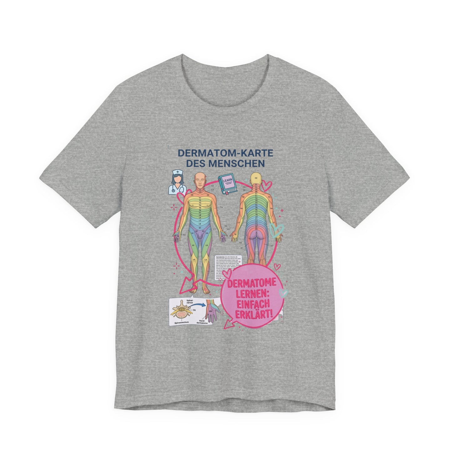 Dermatom-Map Anatomy Tee | 'Can I Pull You for a Chat' dating-show meme