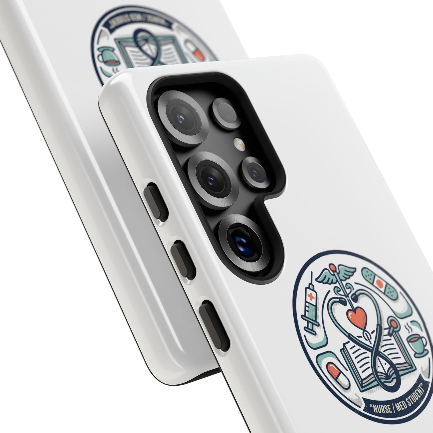 Nurse Aesthetic Tough Case — Medical Student Phone Case