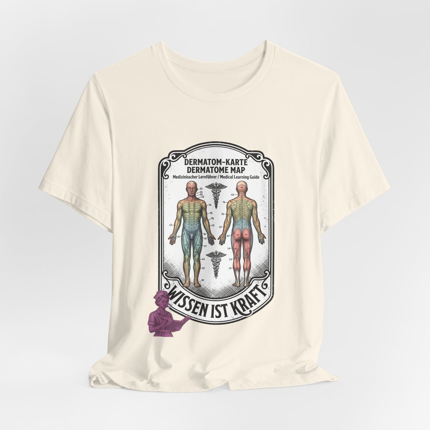 Dermatome Map Tee | People Over Profit, Values-Led Statement Shirt