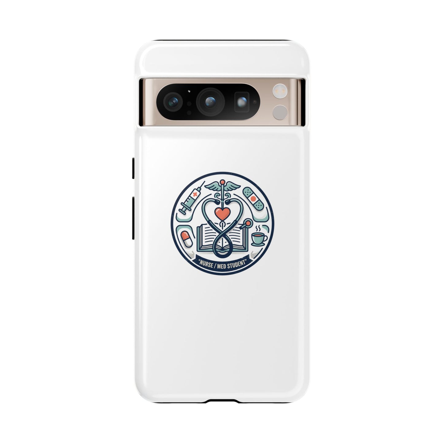 Nurse Aesthetic Tough Case — Medical Student Phone Case