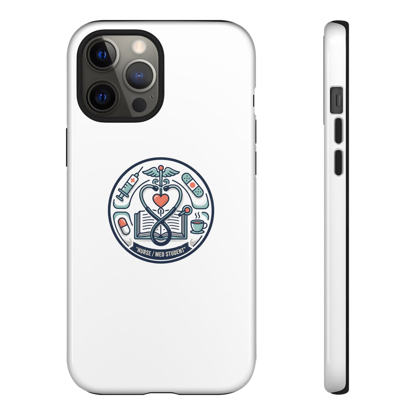 Nurse Aesthetic Tough Case — Medical Student Phone Case