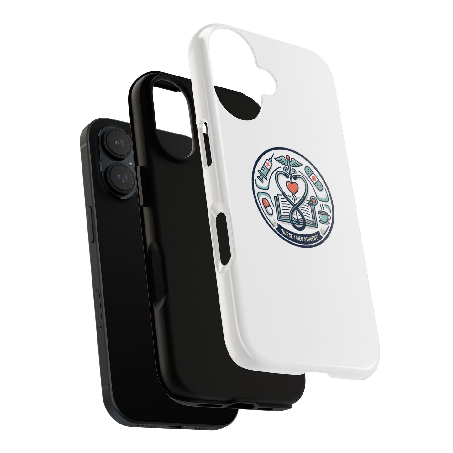 Nurse Aesthetic Tough Case — Medical Student Phone Case