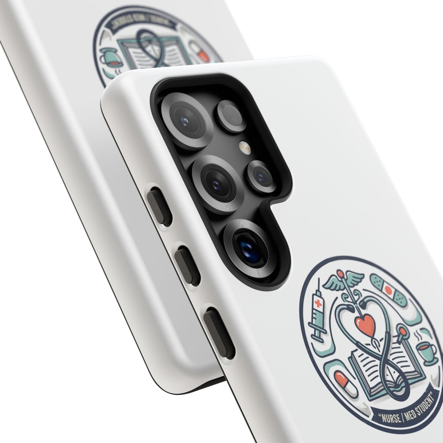 Nurse Aesthetic Tough Case — Medical Student Phone Case