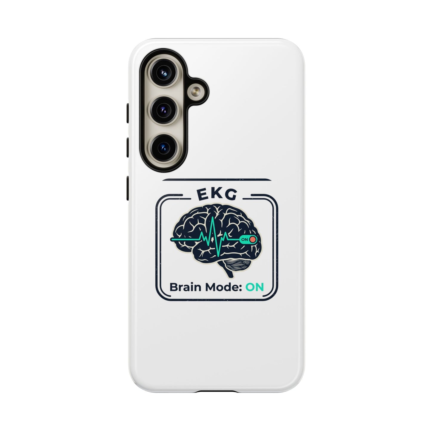 Tough Cases — 'EKG Brain Mode: ON' Phone Case