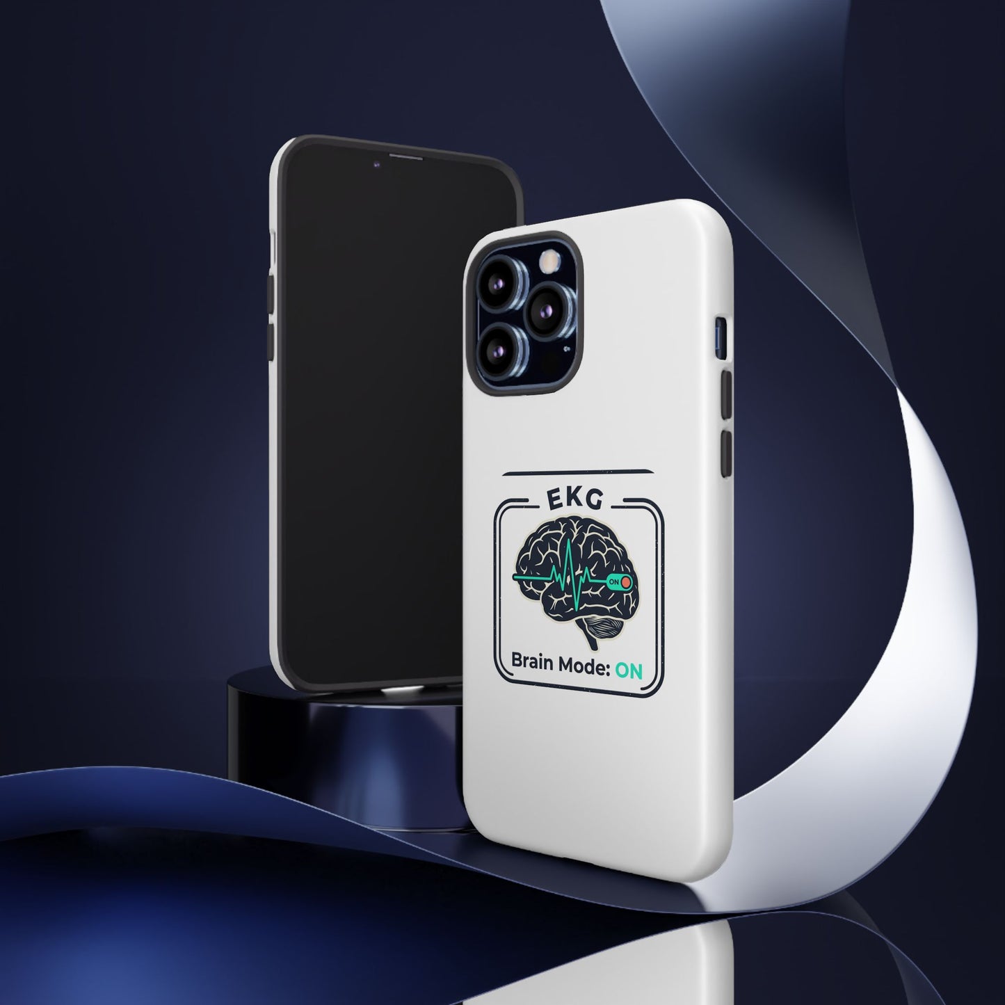 Tough Cases — 'EKG Brain Mode: ON' Phone Case