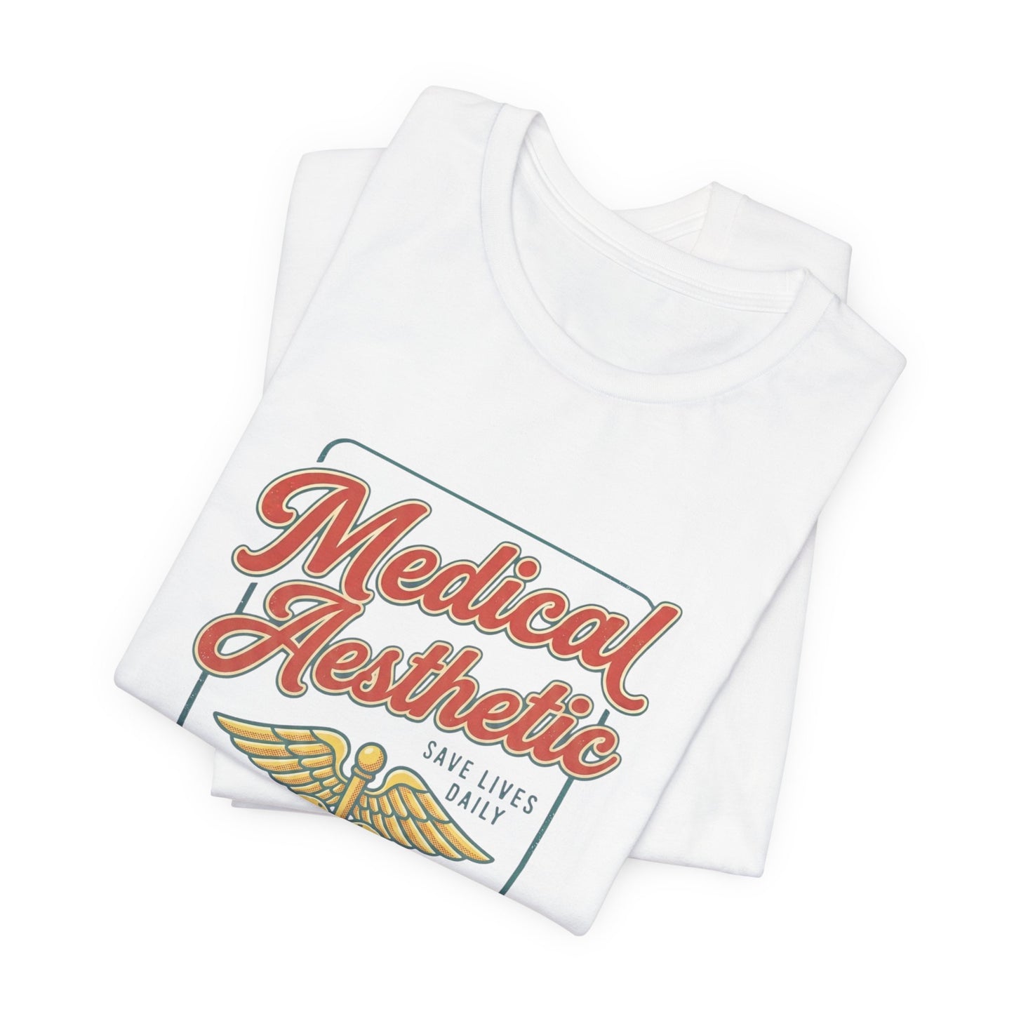 Medical Aesthetic Tee | Vintage Medical Graphic, Retro Typography