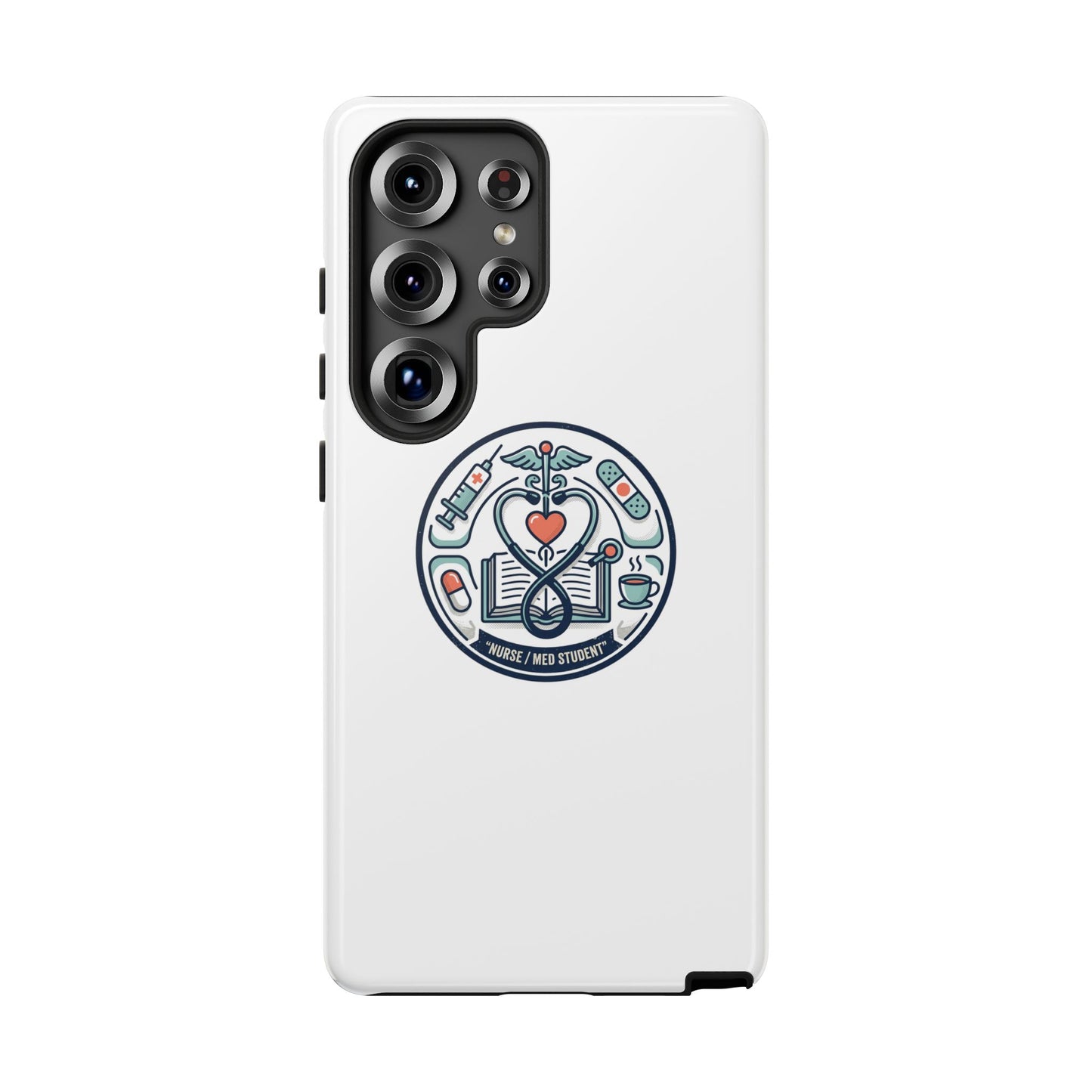 Nurse Aesthetic Tough Case — Medical Student Phone Case