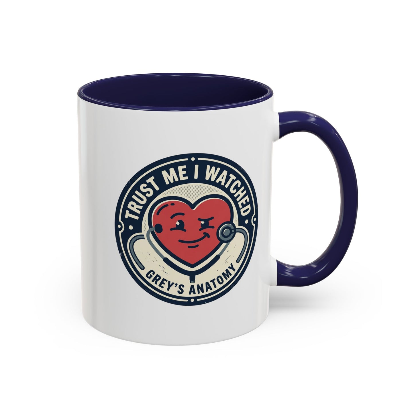 Trust Me I Watched Grey’s Anatomy Accent Coffee Mug — 11/15oz TV Fan Gift