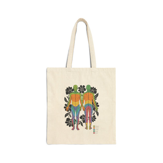 People Over Profit Illustration Tote | Values-Led Statement Canvas Tote