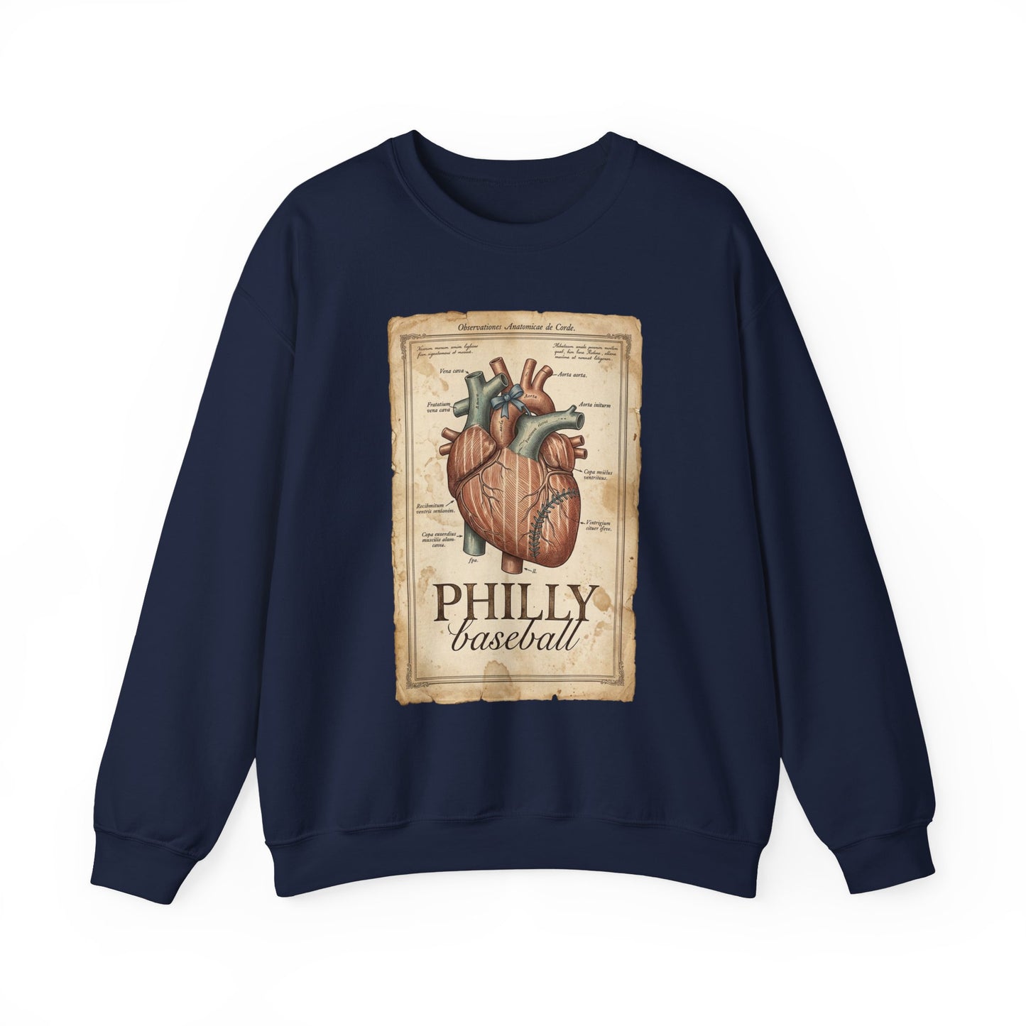 Philly Baseball Heart Sweatshirt | Regional City Pride, Sportswear