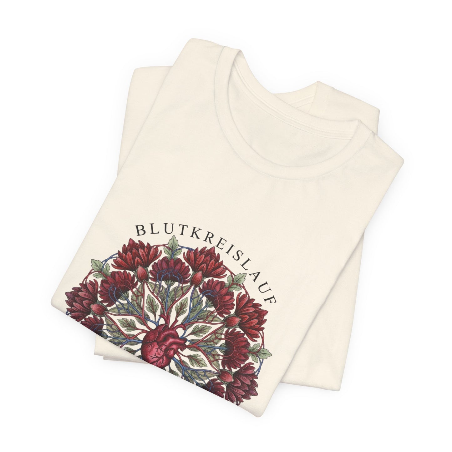 November Chrysanthemum Tee | Birth Flower, Botanical Mandala