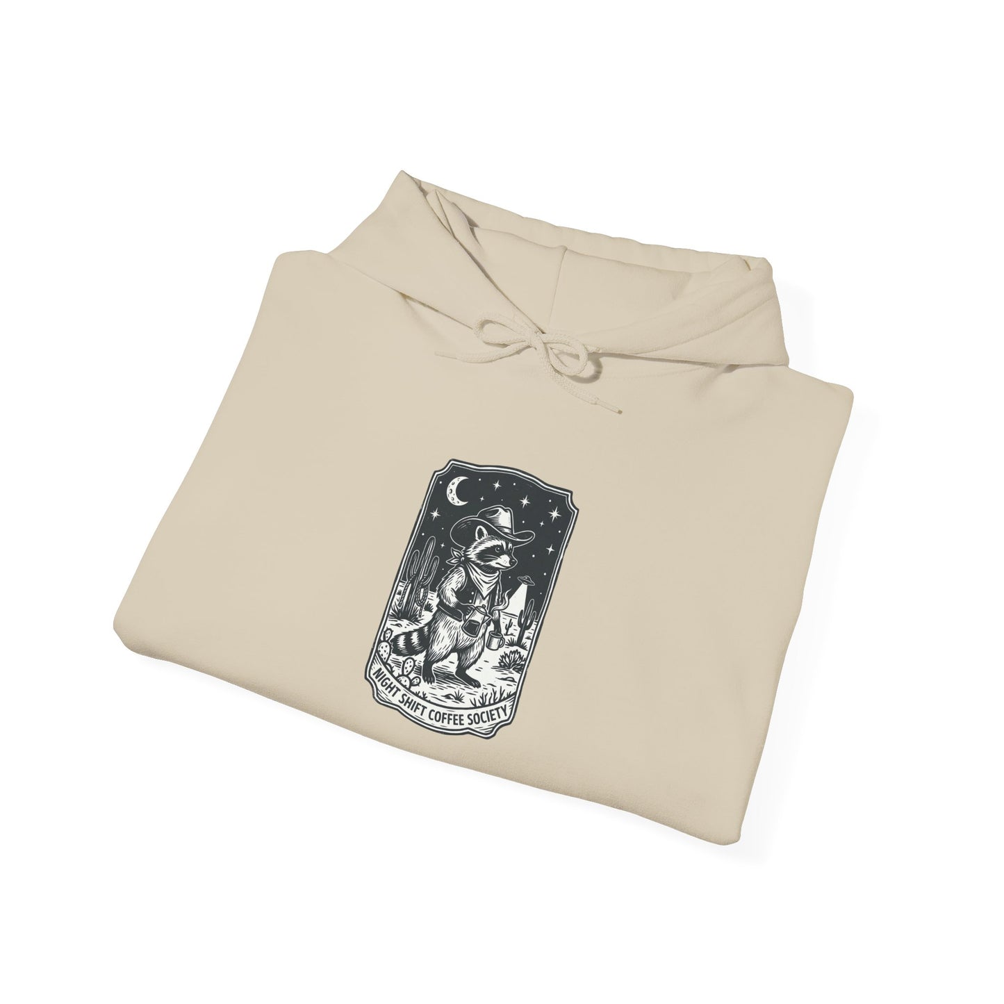 Desert UFO Abduction Hoodie | Retro Alien, Southwestern Sci‑Fi Graphic
