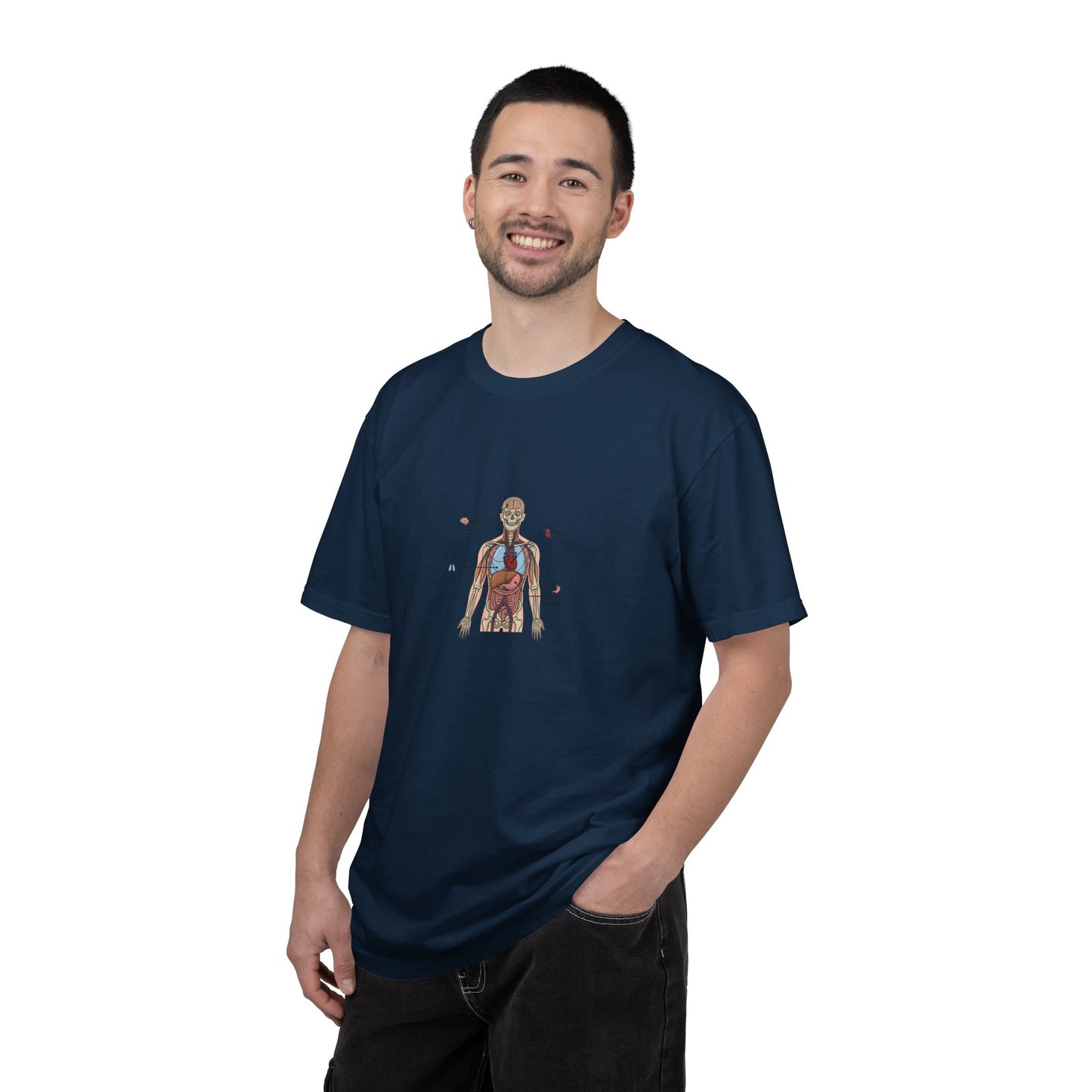 Human Anatomy Diagram T-Shirt — Medical Student Anatomy Tee