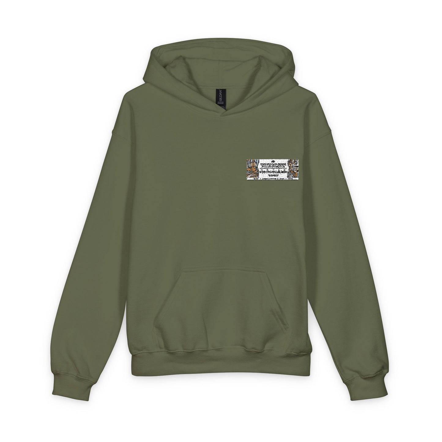 Youth Hoodie — Cute Paw Print "Best Cat Dad Ever" Pocket Design