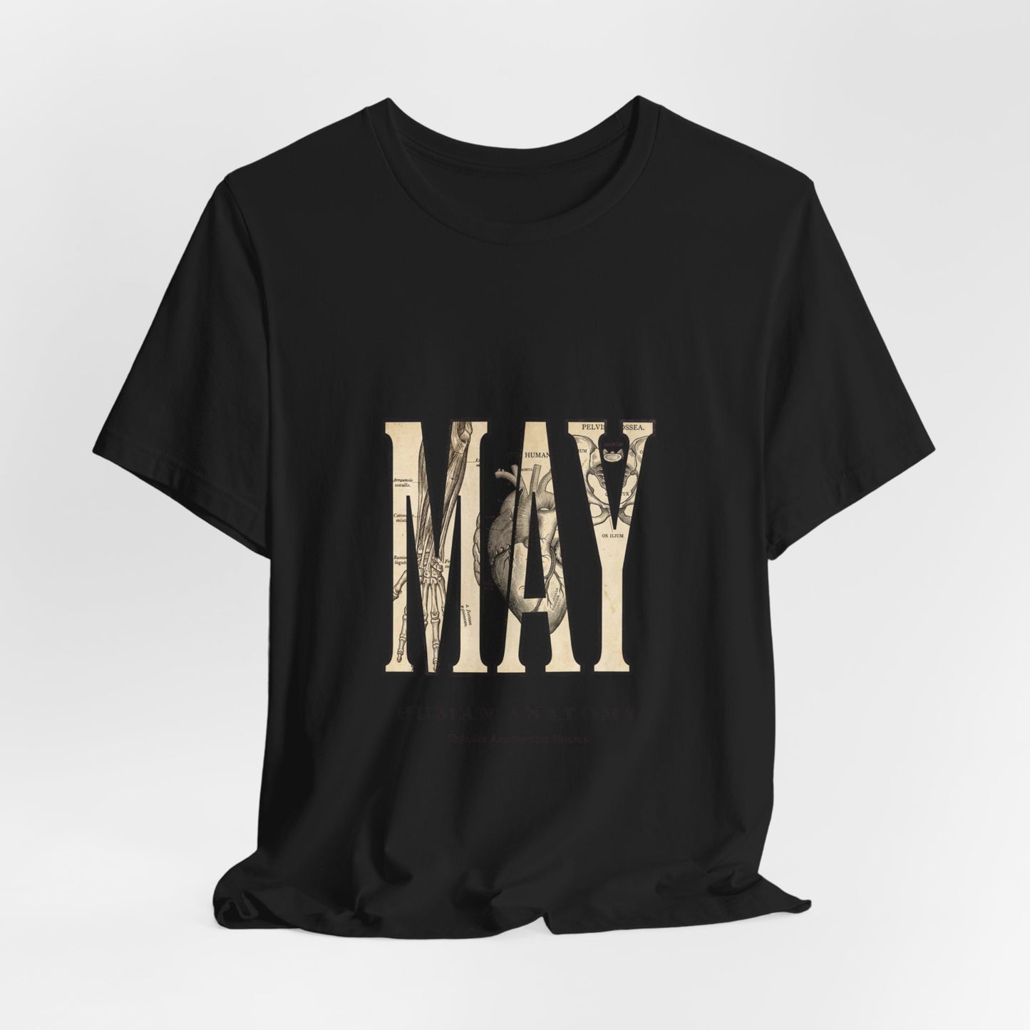 May Birth Flower Tee | Birth Month Floral Typography
